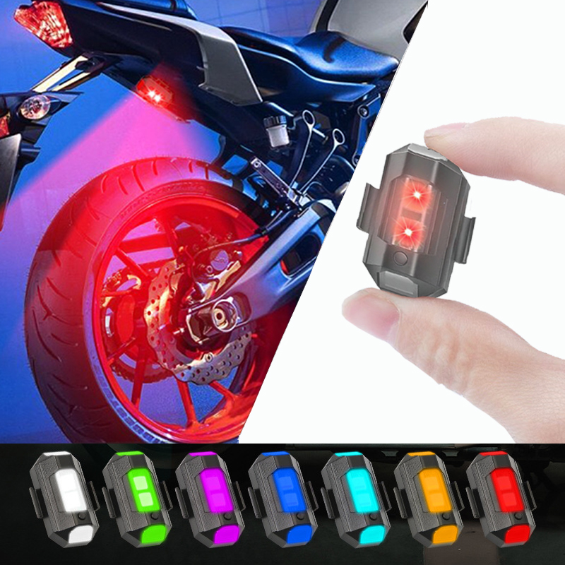 Drone Led Light - Motocyklowa lampka stroboskopowa do drona, 7