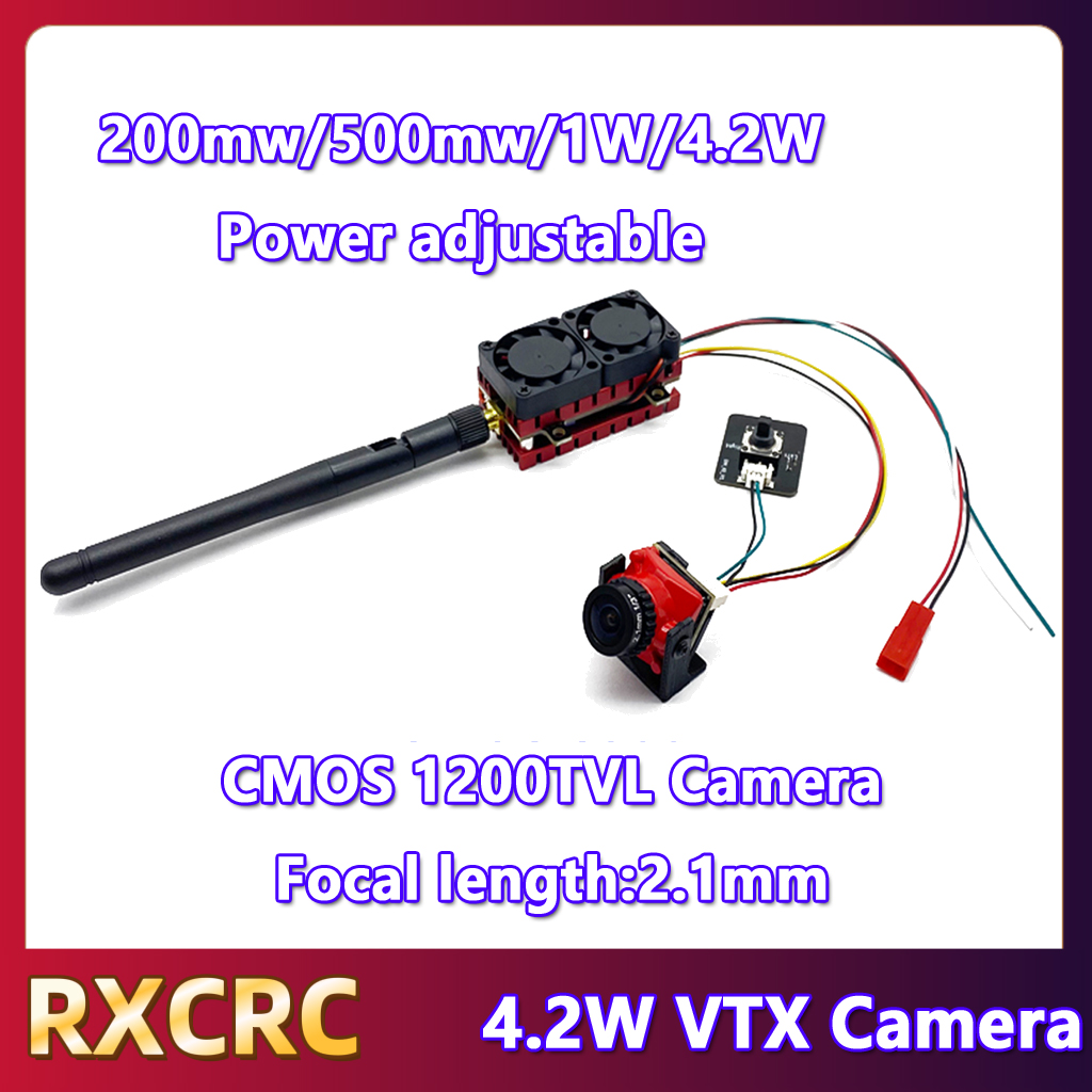 RXCRC 5.8G 48CH 4.2W Nadajnik  – Drone Receiver recenzja i cena