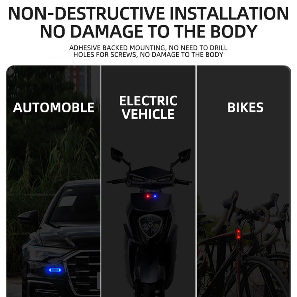Lampa alarmowa antykradzieżowy – Drone Led Light recenzja i cena