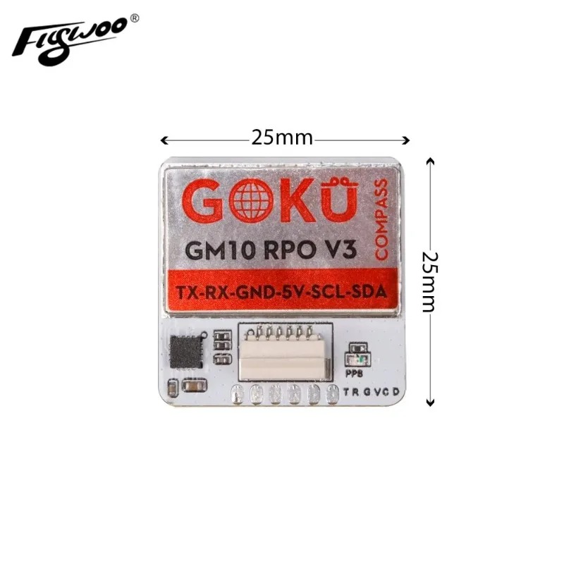 Moduł GPS Flywoo GOKU GM10 Pro – Drone Compass recenzja i cena