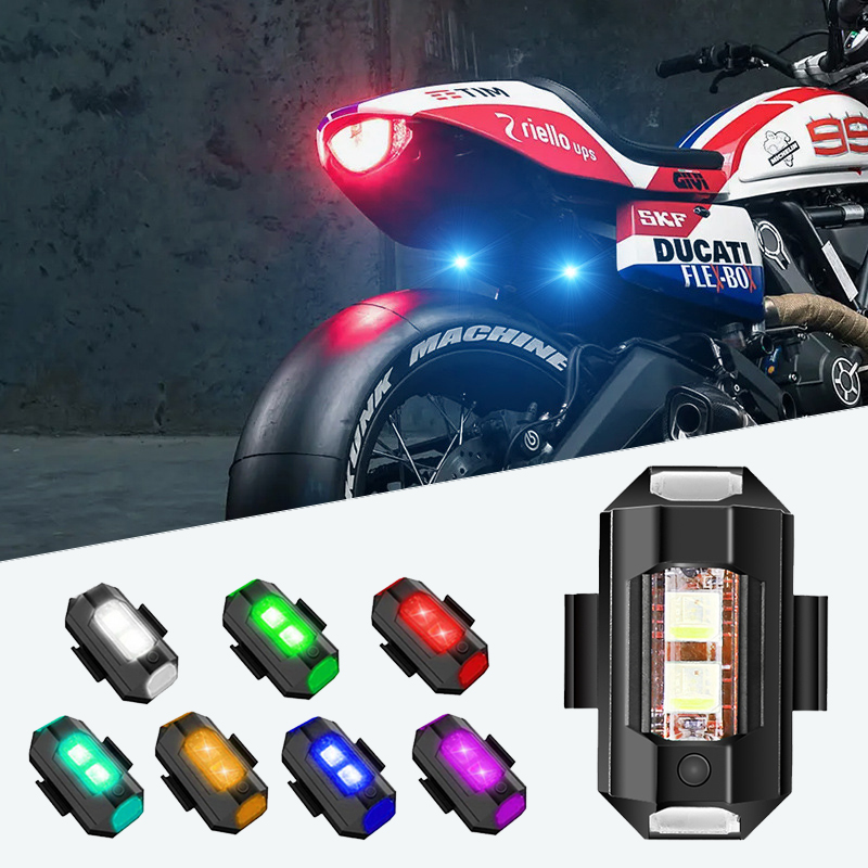 Motocyklowa lampka stroboskopo – Drone Led Light recenzja i cena