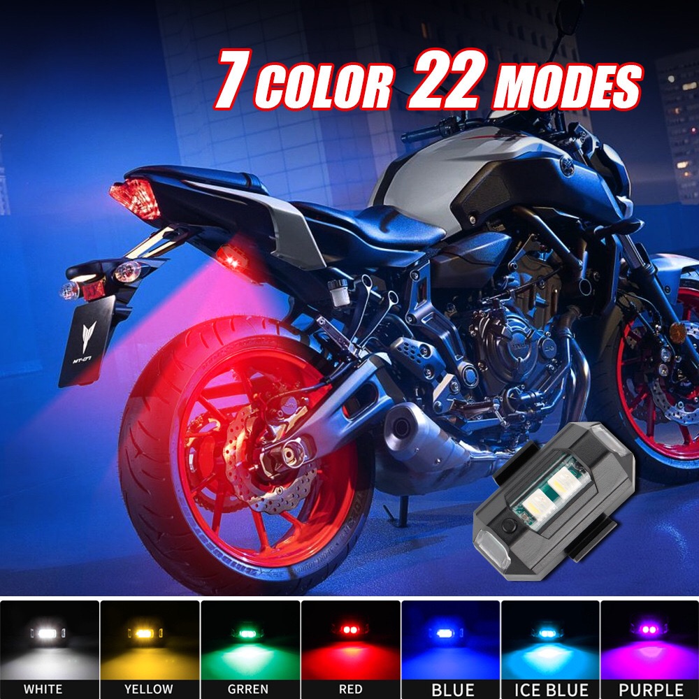 Motocyklowa lampka stroboskopo – Drone Led Light recenzja i cena