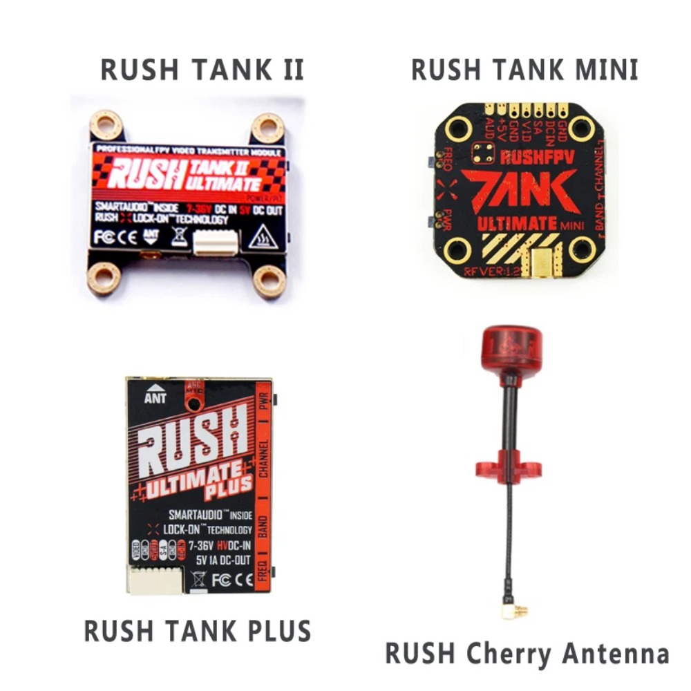 RUSH TANK Ultimate II/Mini/PLU – Drone Receiver recenzja i cena