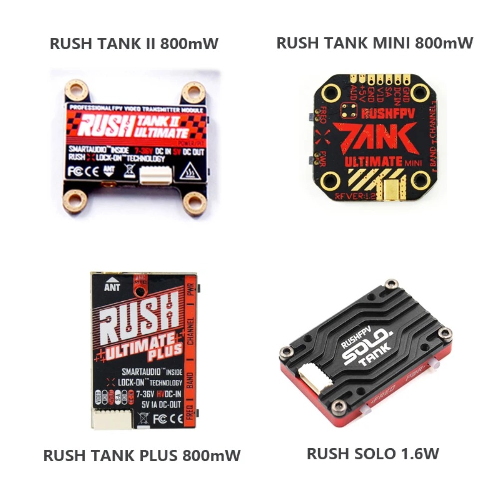 RUSH TANK Ultimate II/Mini/PLU – Drone Receiver recenzja i cena