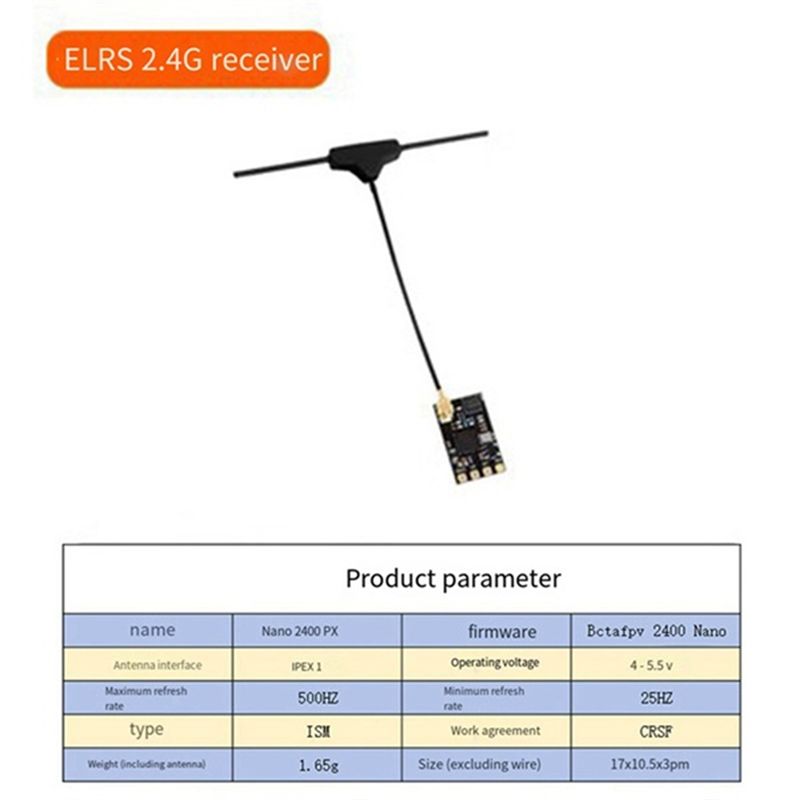 CYGJ-10SZT. Odbiornik ELRS 2.4 – Drone Antenna recenzja i cena